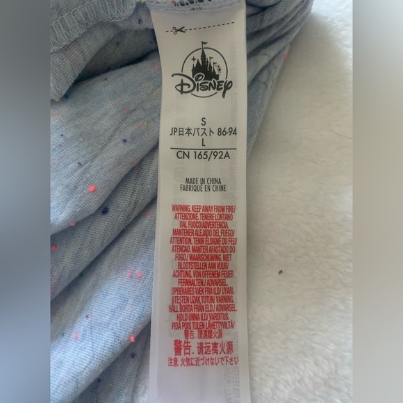 Disney Alice in Wonderland Sky Blue T-shirt S - Picture 7 of 8